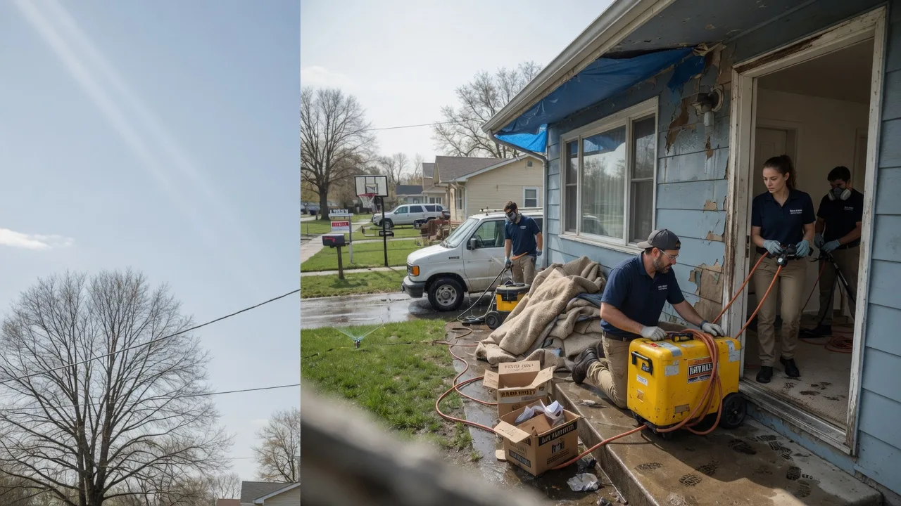 Basement Flood Cleanup in Addison, IL near me